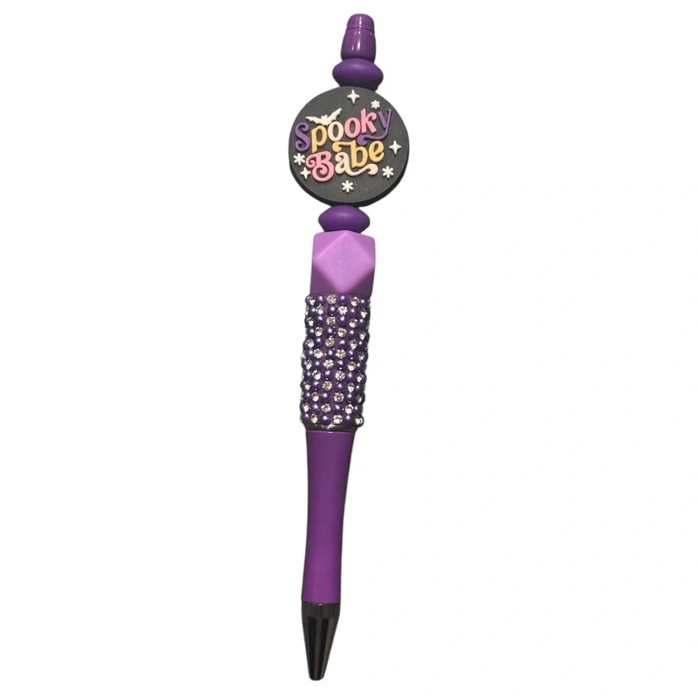 “Spooky babe” custom bling pen - Picture 2 of 2
